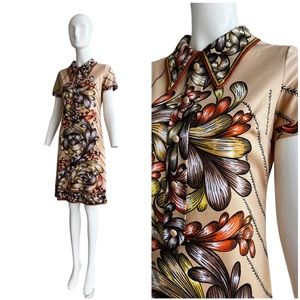 VTG 60s Paul Gilla for Gallerie mod mini dress